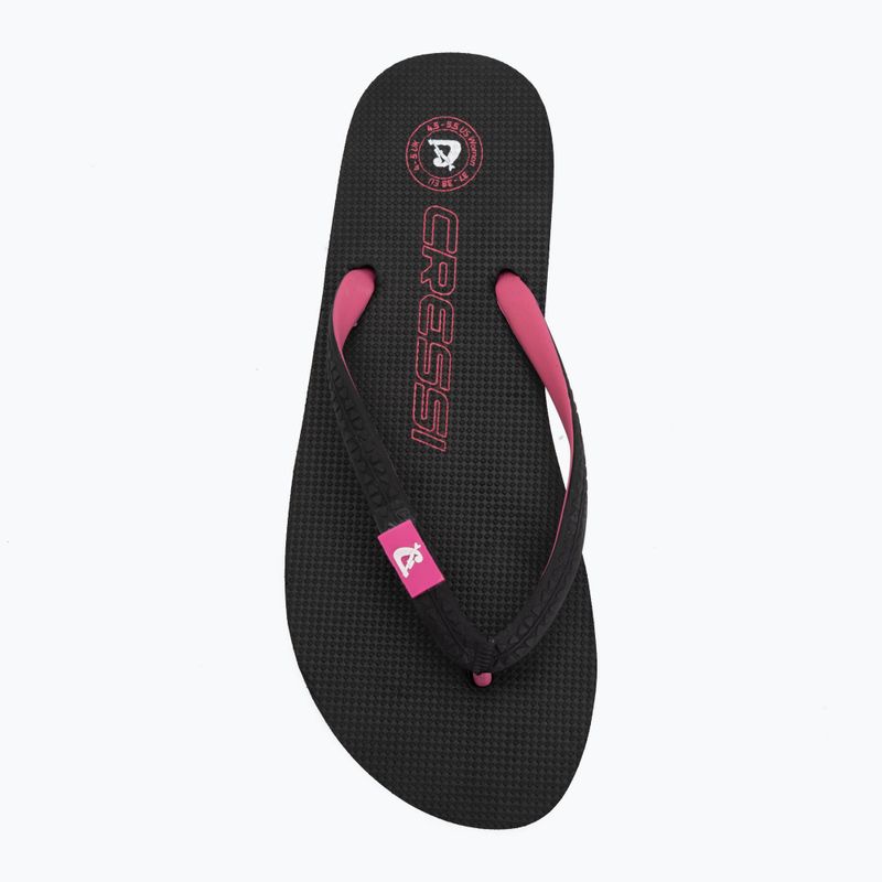 Moteriškos šlepetės Cressi St Tropez black/fuchsia 5