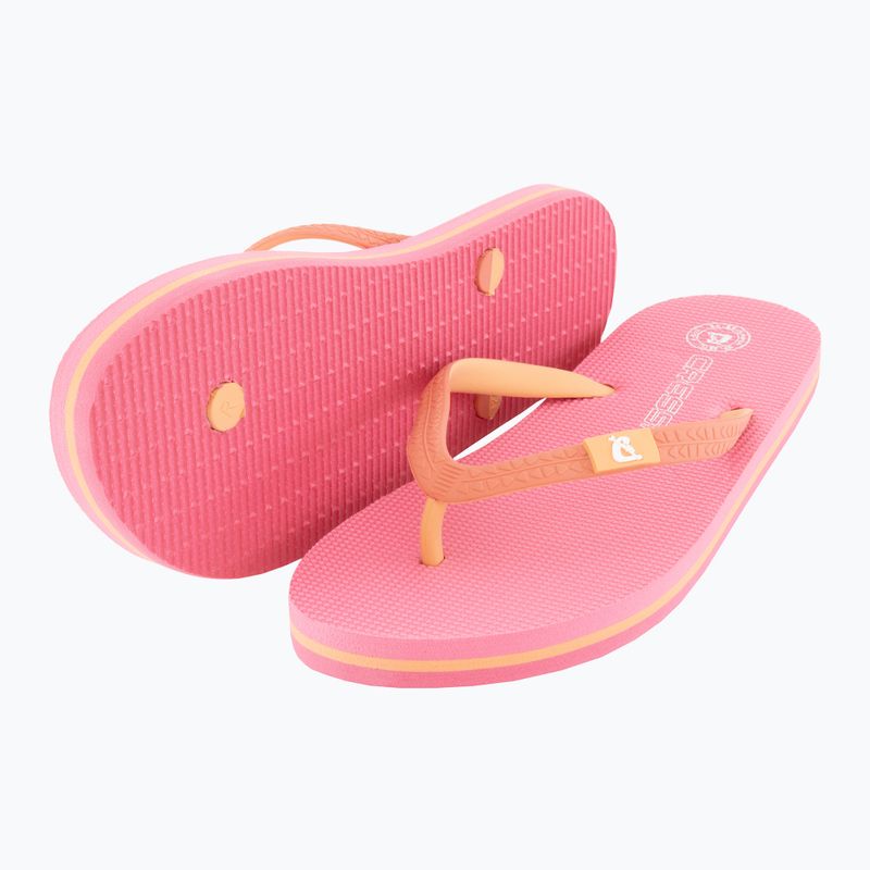 Moteriškos šlepetės per pirštą  Cressi St Tropez pink/coral 9