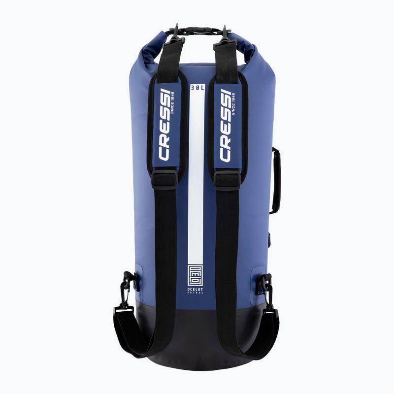 Vandeniui atsparus maišas Cressi Ocelot Dry Bag 30 l blue/light blue 2