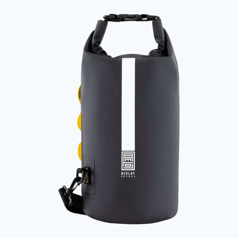 Vandeniui atsparus maišas Cressi Ocelot Dry Bag 10 l black/yellow 2
