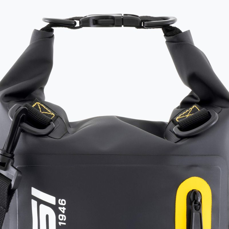 Vandeniui atsparus maišas Cressi Ocelot Dry Bag 10 l black/yellow 3