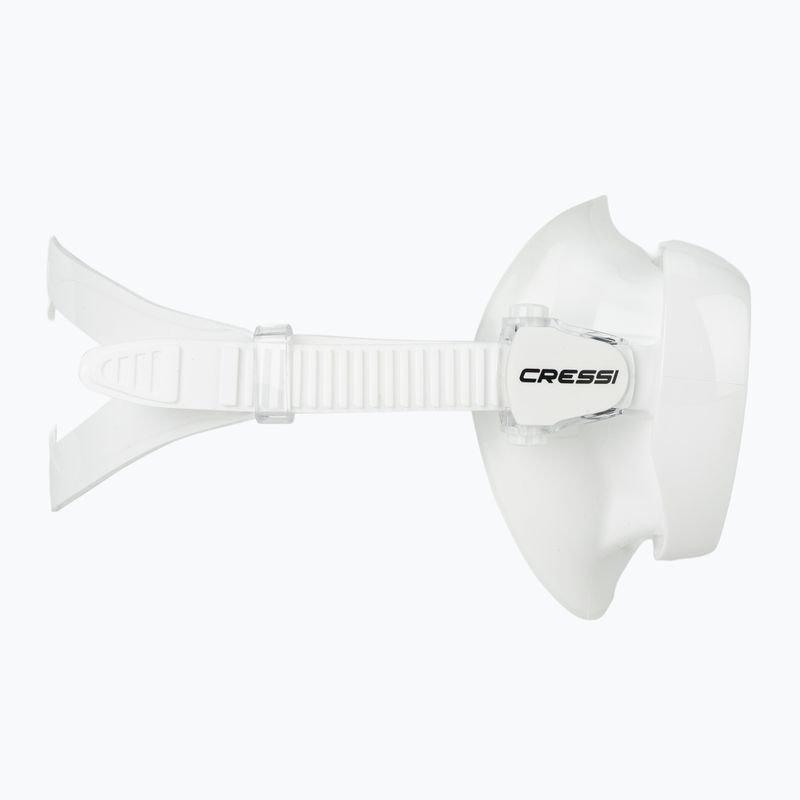 Moteriška nardymo kaukė Cressi Honey 420 UV white/white/yellow/blue 3