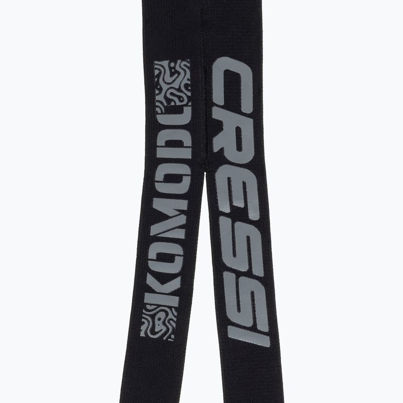 Pilno veido kaukė nardymui paviršiuje Cressi Komodo Full Face black/black 7