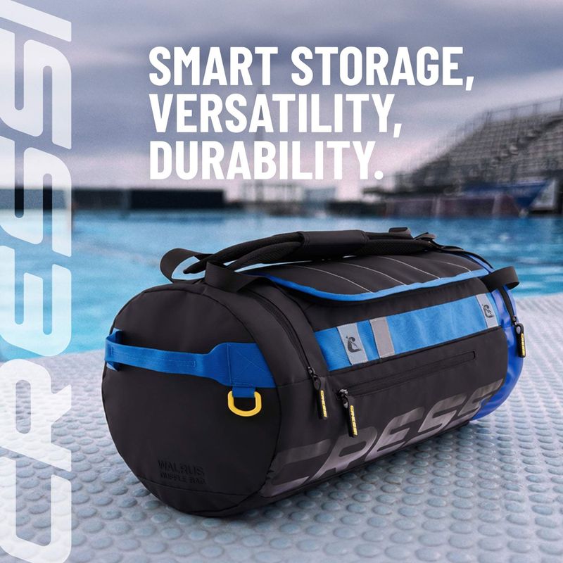 Kuprinė Cressi Walrus Pool Duffle 35 l black/blue 12