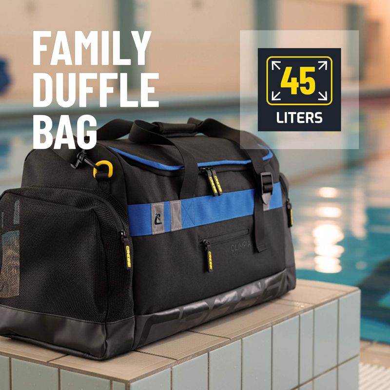 Krepšys Cressi Olimpia Pool Family Duffle 45 l black/blue 10