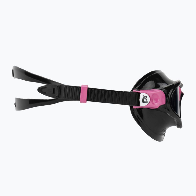 Plaukimo kaukė Cressi Cobra black/black/pink smoked 3