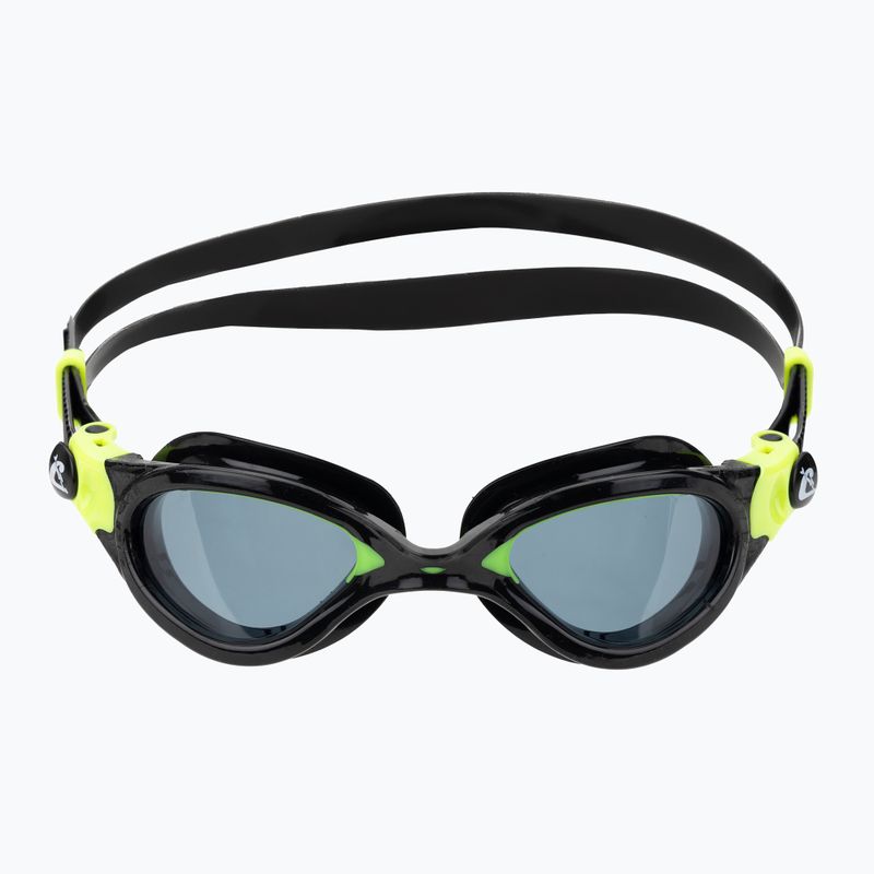 Plaukimo akiniai Cressi Flash black/lime smoked 2