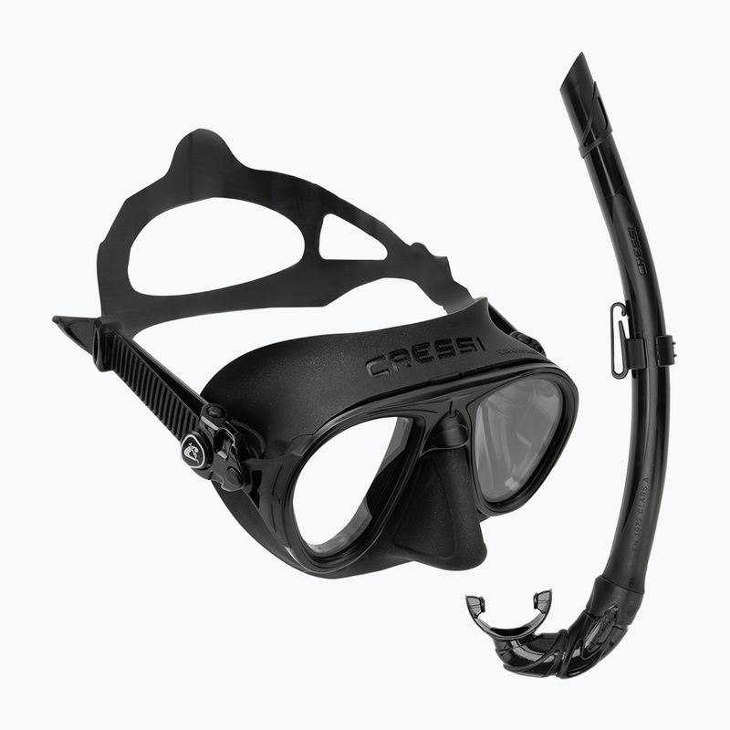 Cressi Calibro + Corsica nardymo rinkinys juodas DS435050