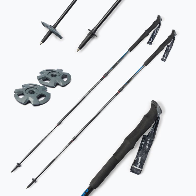 Masters Pole Summit Light Calu trekingo lazdos juodos spalvos 01S4420 7