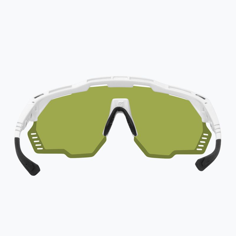 SCICON Aeroshade Kunken white gloss/scnpp green trail dviračių akiniai EY31150800 5