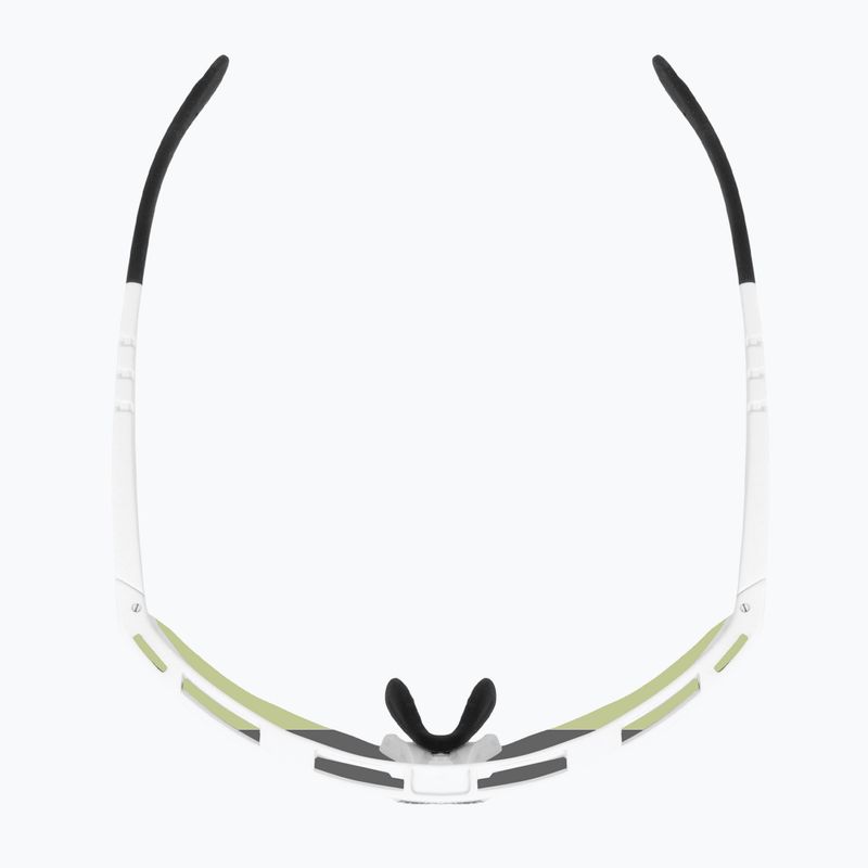 SCICON Aeroshade Kunken white gloss/scnpp green trail dviračių akiniai EY31150800 6