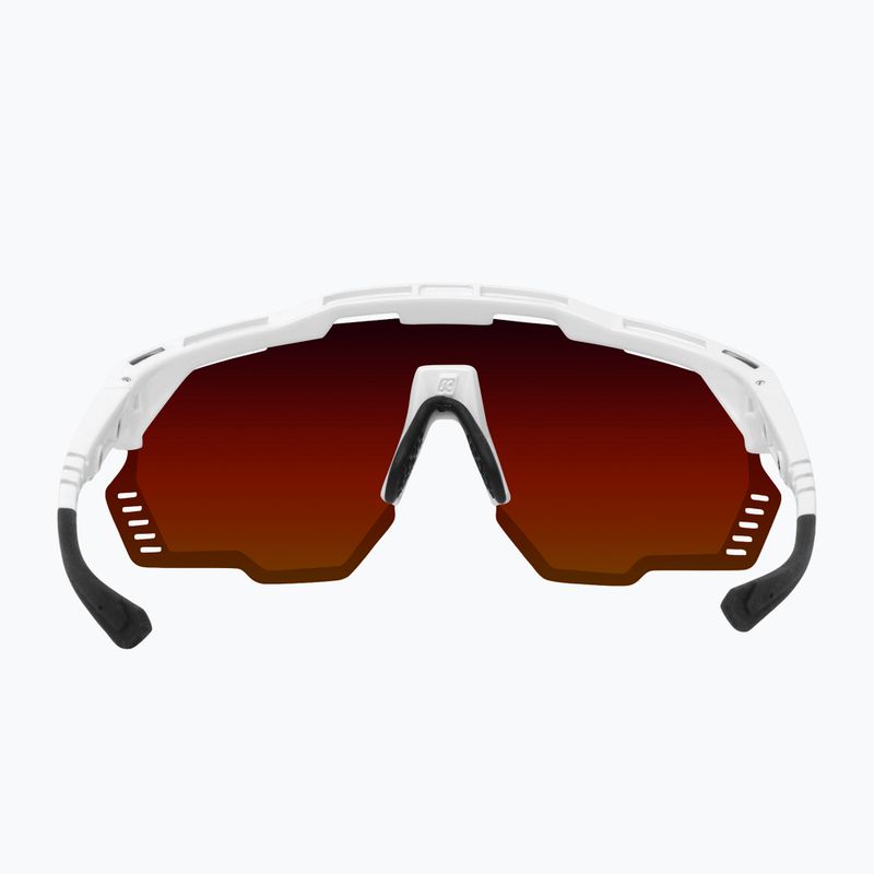 SCICON Aeroshade Kunken white gloss/scnpp multimirror red dviratininkų akiniai EY31060800 5