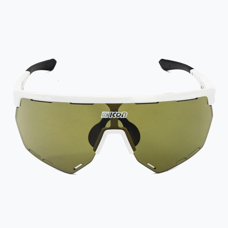 SCICON Aerowing balti blizgūs/žali SCNPP dviračių takai EY26150800 4