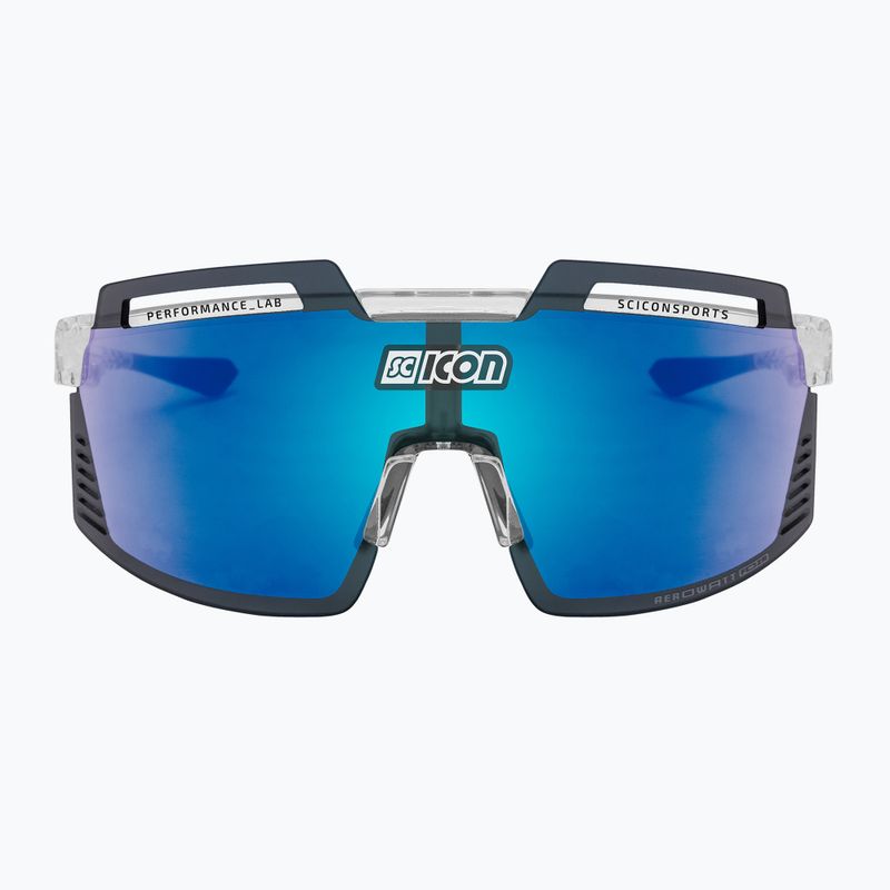 SCICON Aerowatt Foza crystal gloss/scnpp multimirror blue dviratininkų akiniai EY38030700 3