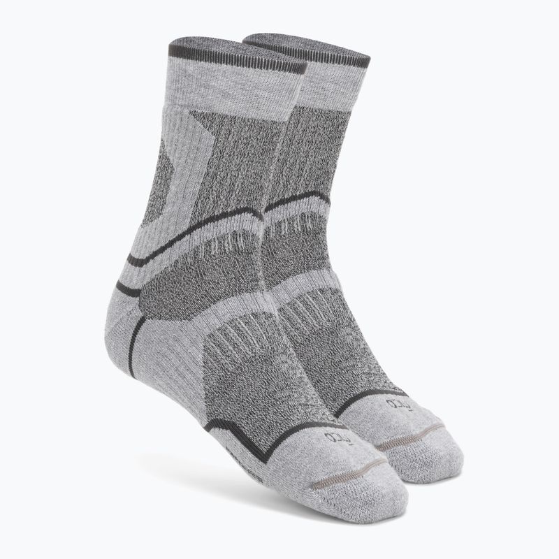 Mico Medium Weight Extra Dry Trek Crew pilkos trekingo kojinės CA03058