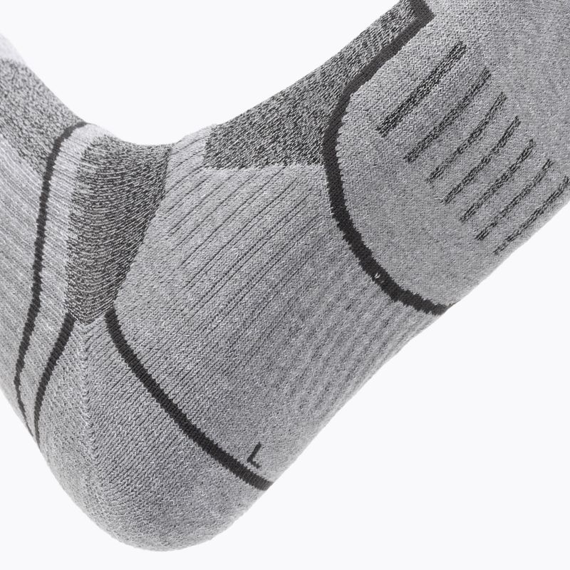 Mico Medium Weight Extra Dry Trek Crew pilkos trekingo kojinės CA03058 3