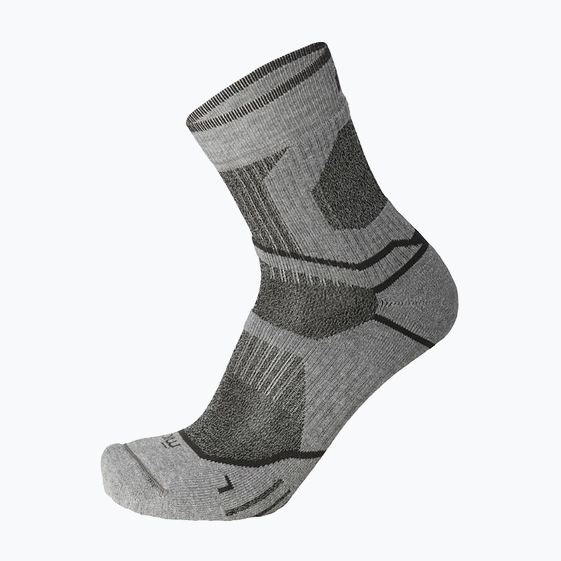 Mico Medium Weight Extra Dry Trek Crew pilkos trekingo kojinės CA03058 5