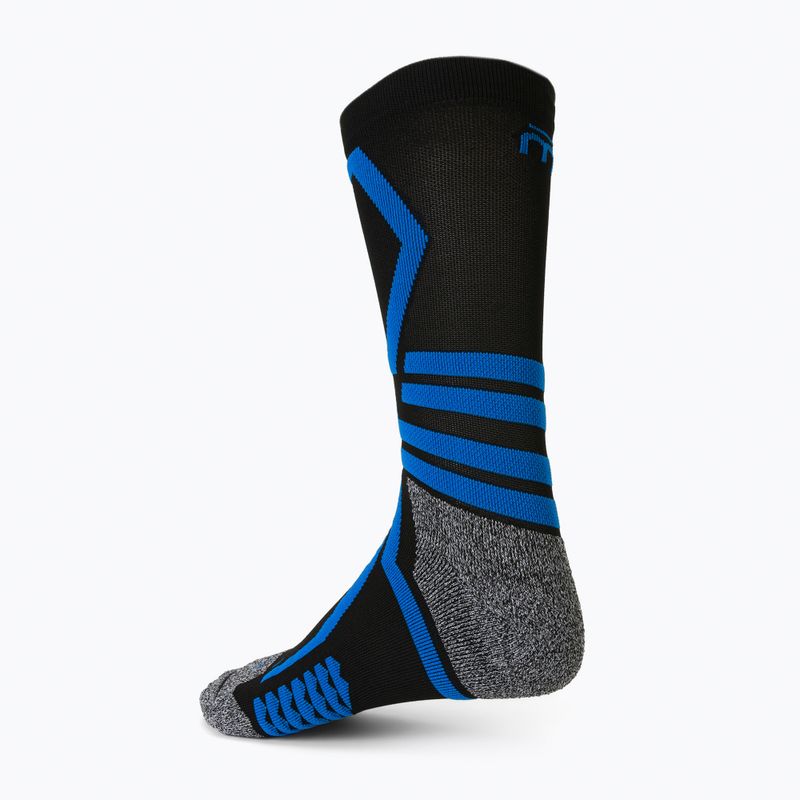 Mico vidutinio svorio X-Performance X-C slidinėjimo kojinės Black/Blue CA00146 2