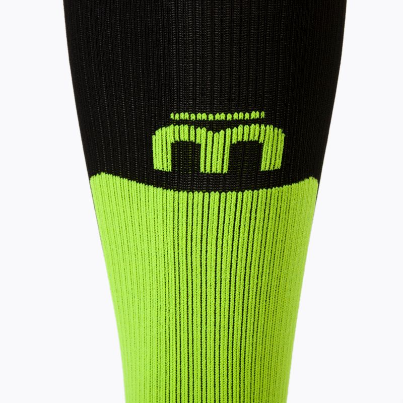 Mico Light Weight Extra Dry Ski Touring kojinės juodos/geltonos CA00280 3