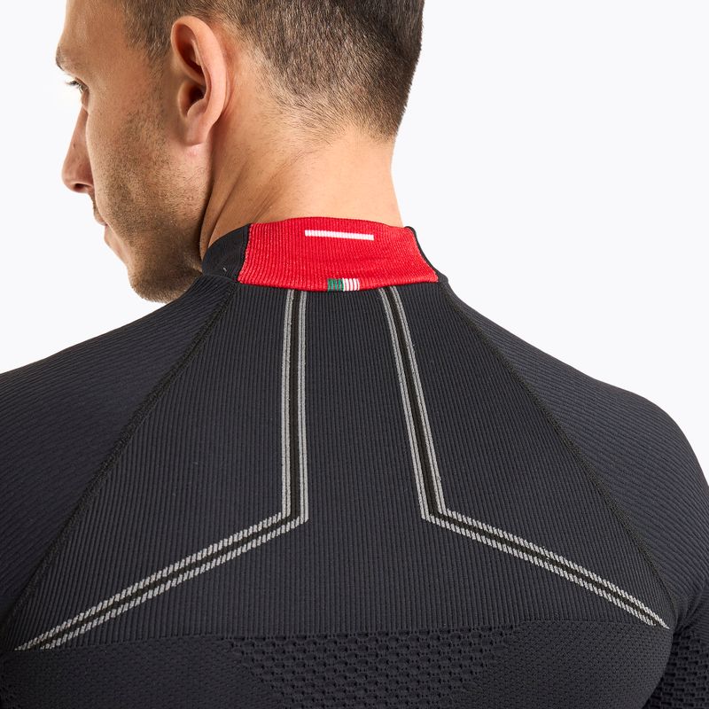 Vyriški termoaktyvūs marškinėliai Mico M1 Mock Neck nero 4