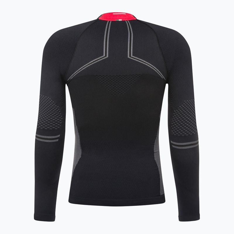Vyriški termoaktyvūs marškinėliai Mico M1 Mock Neck nero 7