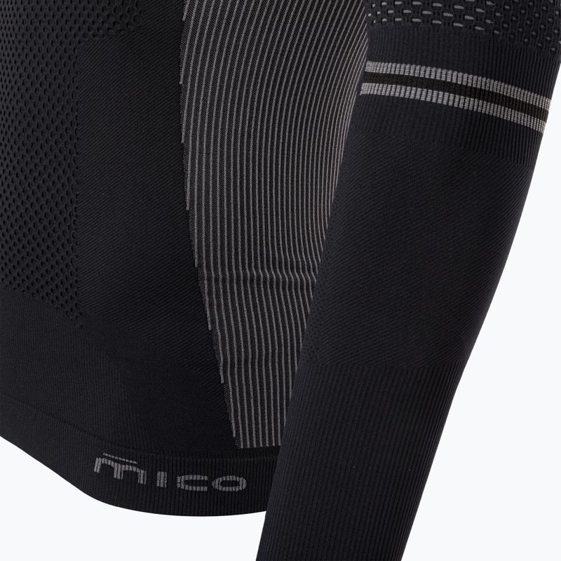 Vyriški termoaktyvūs marškinėliai Mico M1 Mock Neck nero 8