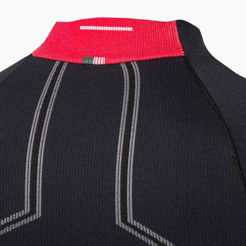Vyriški termoaktyvūs marškinėliai Mico M1 Mock Neck nero 9