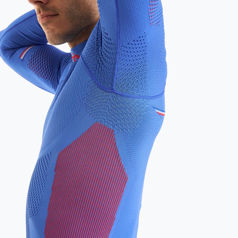 Vyriški termoaktyvūs marškinėliai Mico M1 Mock Neck cobalto 6