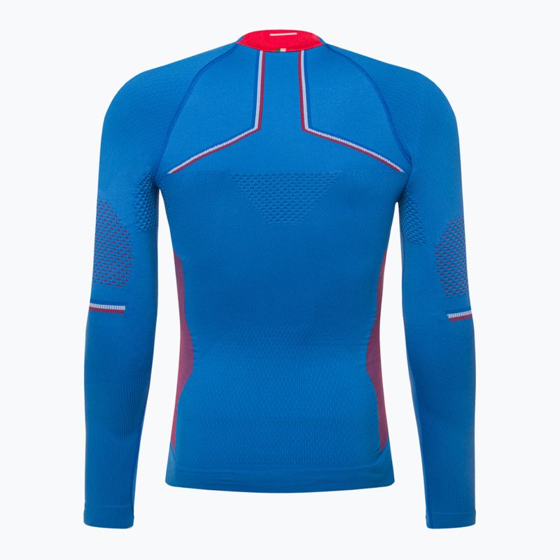 Vyriški termoaktyvūs marškinėliai Mico M1 Mock Neck cobalto 8