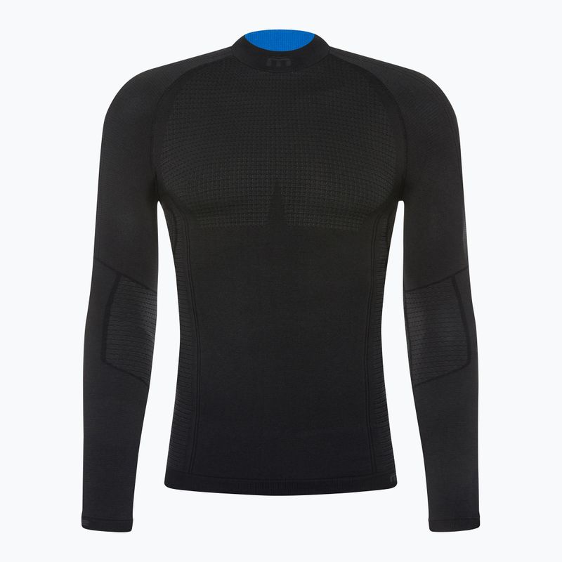 Vyriški termoaktyvūs marškinėliai Mico Odor Zero Mock Neck nero 6