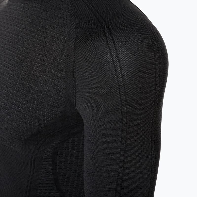 Vyriški termoaktyvūs marškinėliai Mico Odor Zero Mock Neck nero 8