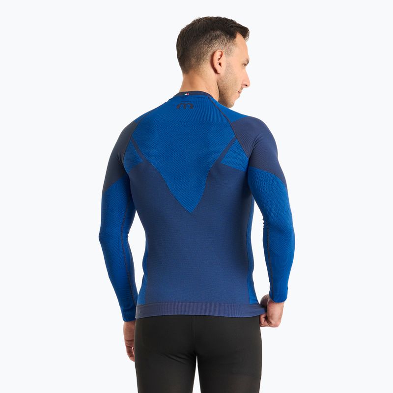 Vyriški termoaktyvūs marškinėliai Mico Warm Control Round Neck piombo 2