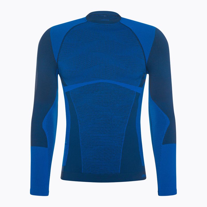 Vyriški termoaktyvūs marškinėliai Mico Warm Control Round Neck piombo 5