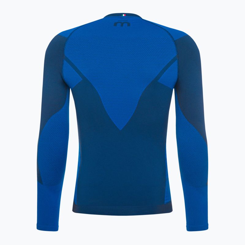 Vyriški termoaktyvūs marškinėliai Mico Warm Control Round Neck piombo 6