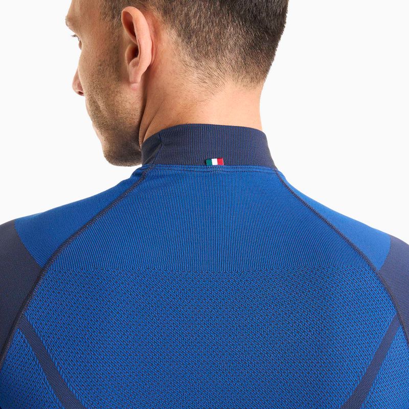 Vyriškas termoaktyvus džemperis Mico Warm Control Mock Neck piombo 4