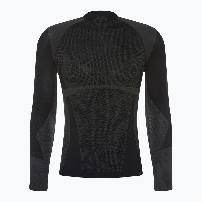 Vyriškas termoaktyvus džemperis Mico Warm Control Mock Neck nero 6