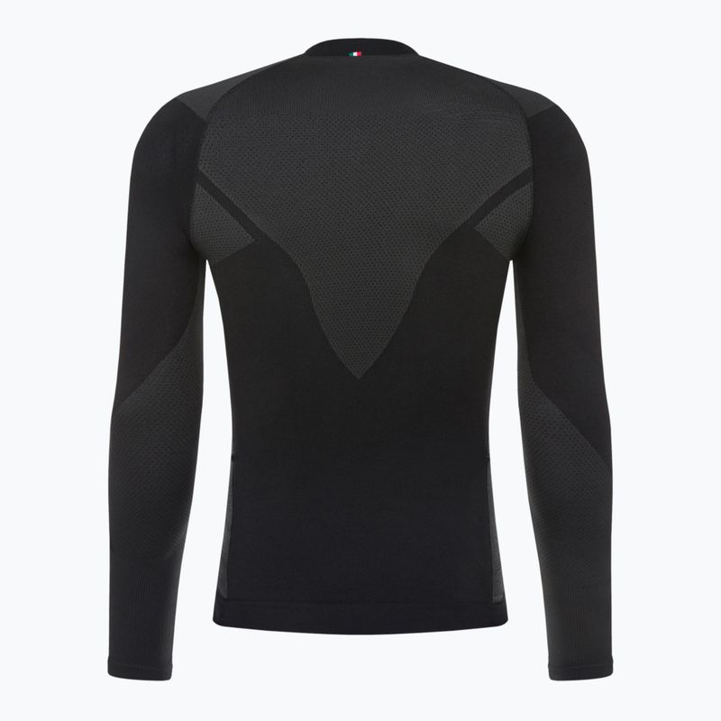 Vyriškas termoaktyvus džemperis Mico Warm Control Mock Neck nero 7