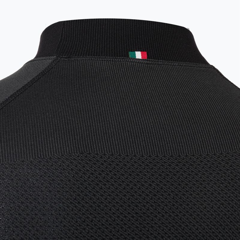 Vyriškas termoaktyvus džemperis Mico Warm Control Mock Neck nero 9