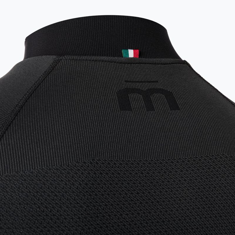 Vyriški Mico Warm Control Zip Neck termo marškinėliai juodi IN01852 9