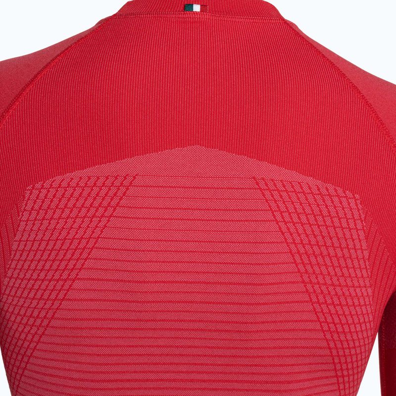 Moteriški termoaktyvūs marškinėliai Mico Warm Control Round Neck fragola 10