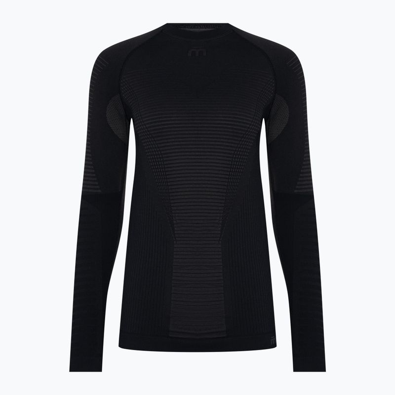 Moteriški termoaktyvūs marškinėliai Mico Warm Control Round Neck nero 5
