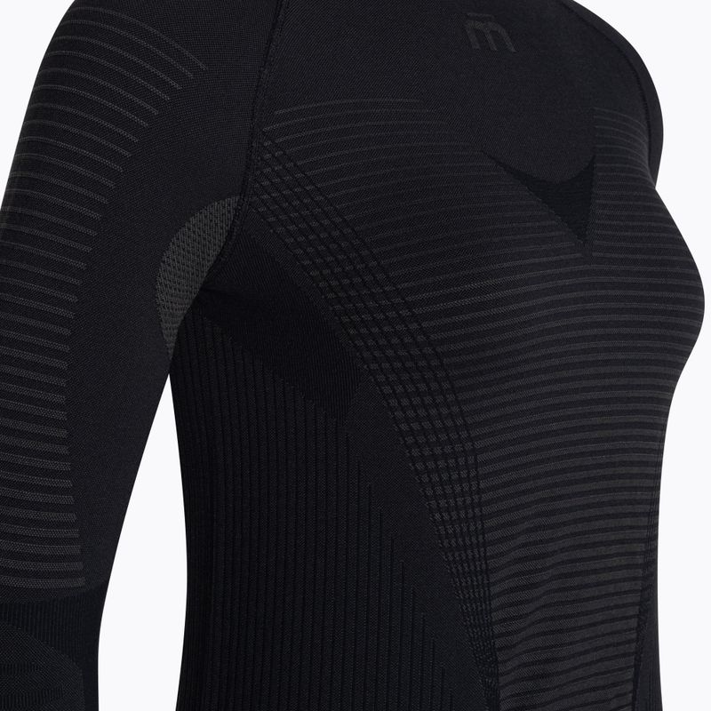 Moteriški termoaktyvūs marškinėliai Mico Warm Control Round Neck nero 7