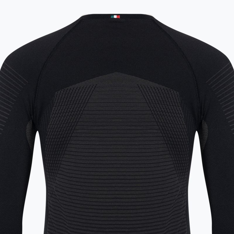 Moteriški termoaktyvūs marškinėliai Mico Warm Control Round Neck nero 9