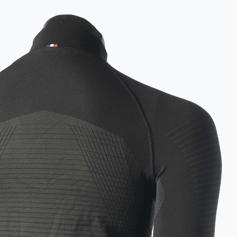 Moteriški termoaktyvūs marškinėliai Mico Warm Control Mock Neck nero 2