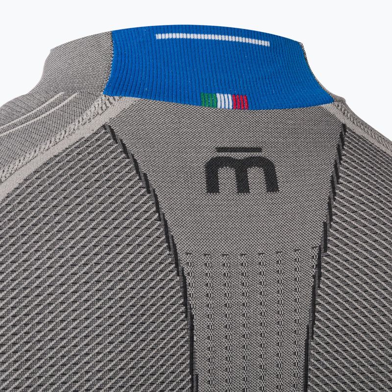 Vyriškas termoaktyvus džemperis Mico Odor Zero Mock Neck grigio 8