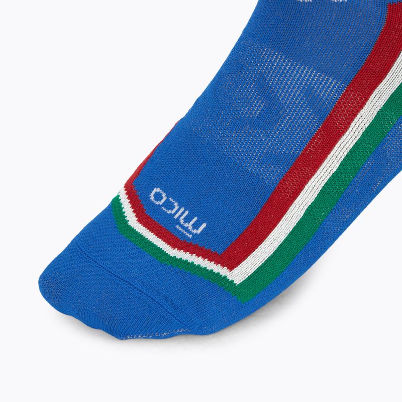 Slidinėjimo kojinės Mico Light Weight Odor Zero X-Static Ski white 3