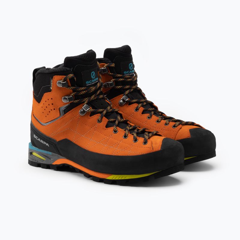 Vyriški aukštakulniai batai SCARPA Zodiac Tech GTX orange 71100-200 5