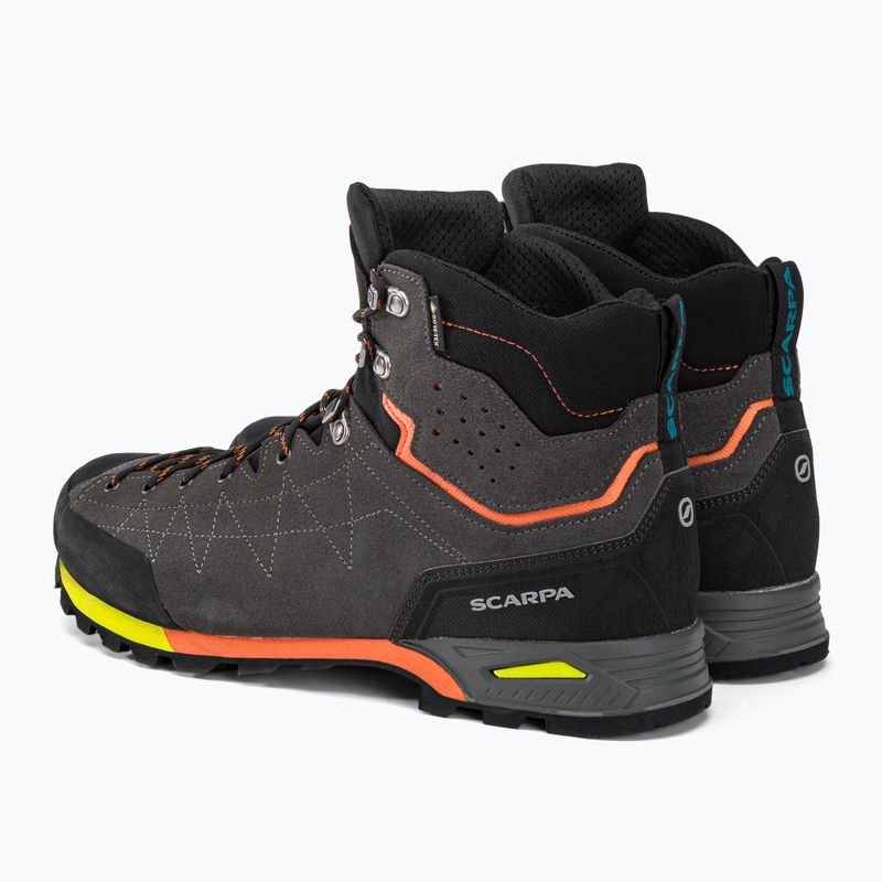 Vyriški trekingo batai SCARPA Zodiac Plus GTX grey 71110 3