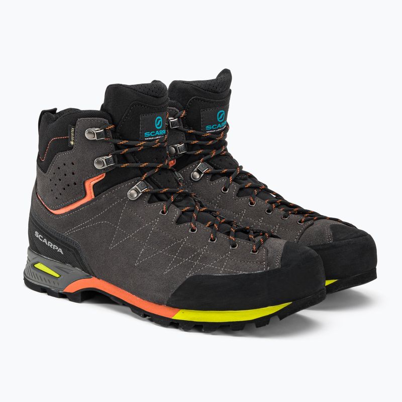 Vyriški trekingo batai SCARPA Zodiac Plus GTX grey 71110 4