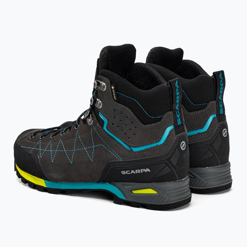 Moteriški trekingo batai SCARPA Zodiac Plus GTX grey 71110 3